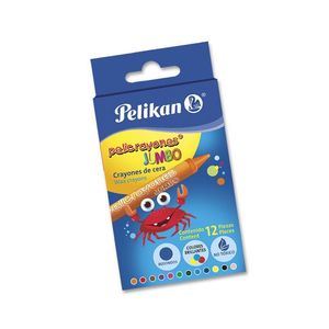 CRAYONES "PELIKAN" JUMBO X CAJA 12 UNID