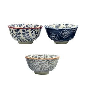 BOWL CERAMICA PRINT 16 X 8CM V/M X UNIDAD