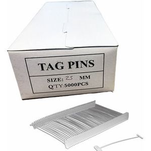 TAG-PIN MOTEX P/ ETIQUETADORA 25MM REGULAR X 5000