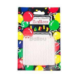 VELAS MAGICAS BLANCAS X 24