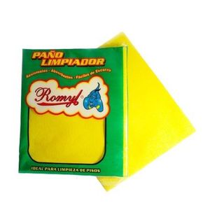 PAÑO PISO AMARILLO C/F "ROMYL" 50 X 57 X UNIDAD