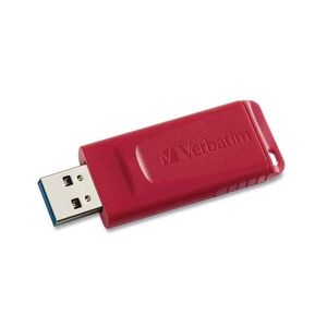 PENDRIVE USB VERBATIM 128GB STORE N GO 2.0 ROJO X UNID