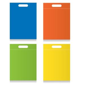 BOLSAS DE TELA 22,5 X 30 COLOR X UNIDAD