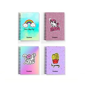 CUADERNO TRIUNFANTE A6 C/E T/D SPARKLY RAY X 80HJS