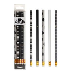 LAPIZ GRAFITO GEOMETRIX X 5 UNIDADES