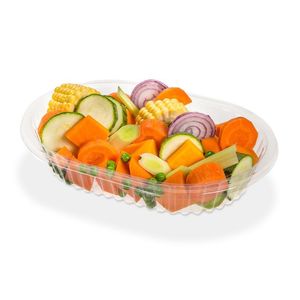 BANDEJAS PET "BANDEX" N 105 OVAL X 100 UNIDADES