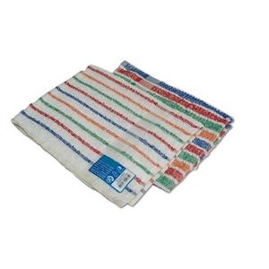 REPASADOR TOALLA RAYADO MULTICOLOR X UNIDAD