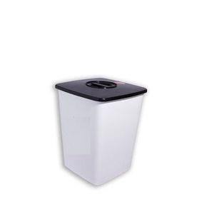 CESTO PLASTICO DE 13LTS C/ TAPA PLANA X UNIDAD