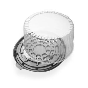 TORTERAS PET N° 340 NEGRA 110MM A 260MM D X 10 UNIDADES