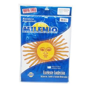 BANDERAS ARGENTINA POLIESTER A.T. C/ SOL 135 X 216 X UNIDAD