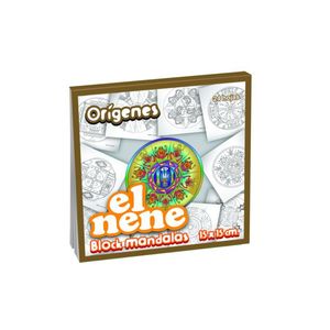 BLOCK "EL NENE" MANDALAS ORIGENES 15 X 15 24HJS X UNID