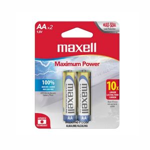 PILAS ALCALINAS MAXELL AA BLISTER X 2