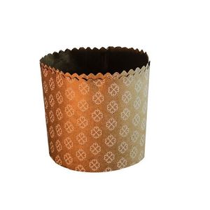 MOLDES PAN DULCE DE PAPEL 3/4KG IMPRESO X 100 UNID