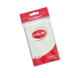 NOTAS ADHESIVAS "UO" 76 X 127 AMARILLAS X UNIDAD