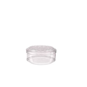 CAJITA REDONDA 130CC "BOYANO" CRISTAL X PAQ 9