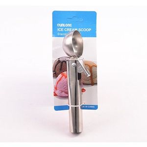 CUCHARA BOCHA P/ HELADO ACERO INOXIDABLE X UNID