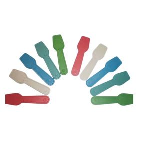 CUCHARAS DE HELADO COLOR "CLAU" X BOLSA 1000 UN