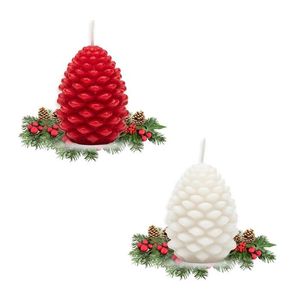 VELA ILUMINARTE PIÑA NAVIDEÑA X UNIDAD