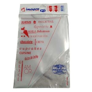 MANGAS REPOSTERIA N° 3 -25X36CM- X 10 UNIDADES