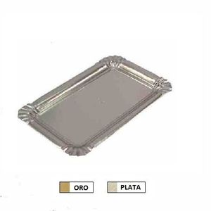 PLATOS CARTON RECT. N° 3 -1KG.- 22X28CM X UN