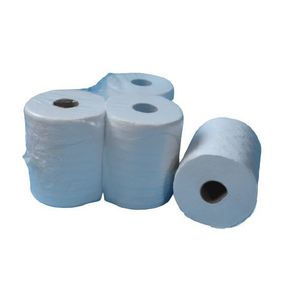 TOALLA EN BOBINA BLANCA 17CM X 220MTS PREMIUM X PACK 4 UNID