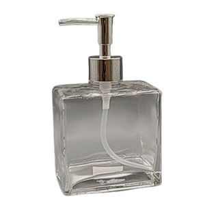 DISPENSER JABON DE VIDRIO 17X10CM X UNIDAD