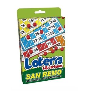 LOTERIA SAN REMO 48 CARTONES X UNID