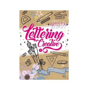 LIBRO LETTERING CREATIVO 1 X UNIDAD