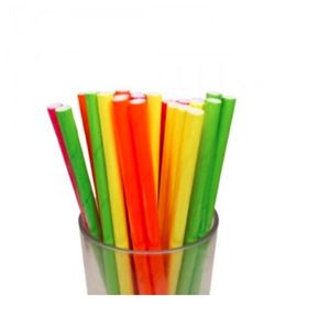 SORBETES POLIPAPEL FLUO X 24 UNIDADES