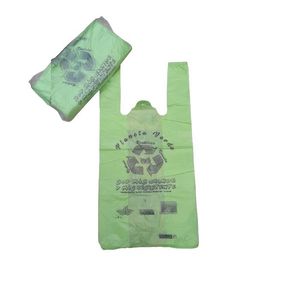 BOLSAS CAMISETA AD 40 X 50 PLANETA VERDE X PAQ 90