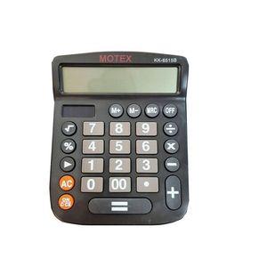 CALCULADORA MOTEX ESCRITORIO 6515B-12 DIG. X UNIDAD