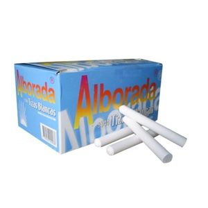 TIZAS ALBORADA BLANCA CAJA X 144