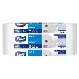 TOALLA EN BOBINA 25CM X 400MTS "ELITE" 6264 X 2 UNID