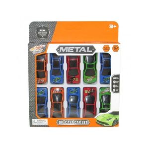 AUTOS METALICOS 1:64 CAJA X 10 UNIDADES