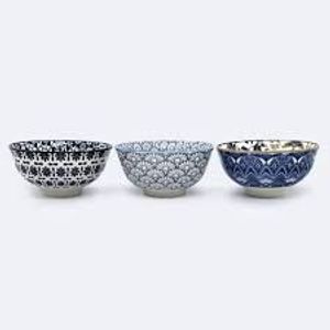 BOWL CERAMICA PRINT 11 X 5.3CM V/M X UNIDAD