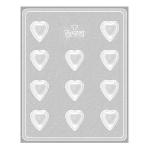 MOLDE PLACA 221, CORAZONES X11 X UNID