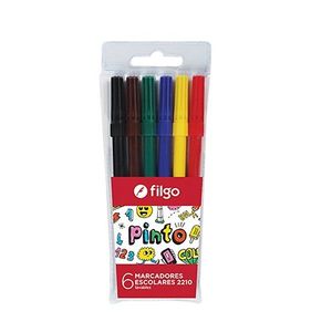 MARCADORES FILGO COLOR ESCOLARES X 6 UNIDADES