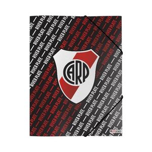 CARPETAS OFICIO 3 SOLAPAS RIVER PLATE X UNIDAD