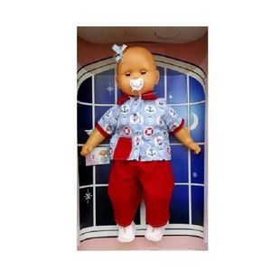 MUÑECA BEBE LLORA S/ CHUP 1188 YOLY-BEL X UNID