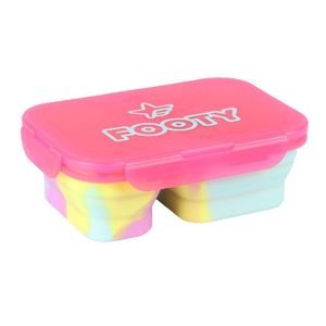 CONTENEDOR PLEGABLE ROSA 2 COMP X UNIDAD