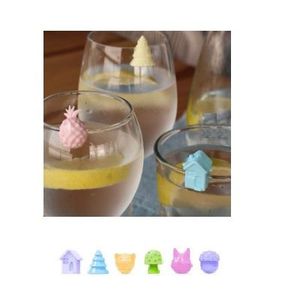 MARCA VASOS CON FIGURAS PASTEL PACK X 10 UNID