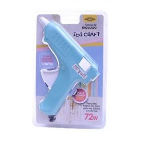 PISTOLA ENCOLADORA IBICRAFT 72W PASTEL X UNIDAD
