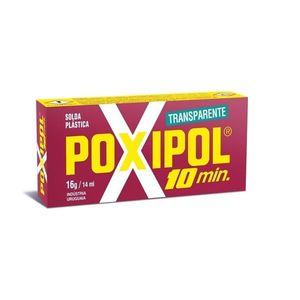 ADHESIVO POXIPOL 10MIN TRANSP X 16GRS X UNIDAD