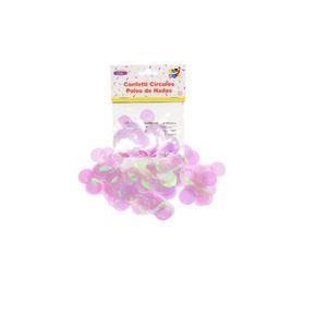 CONFETTI CIRCULOS POLVO DE HADAS X UNIDAD