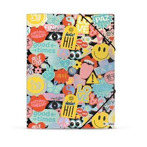 CARPETAS OFICIO 3 SOLAPAS SMILE X UNIDAD