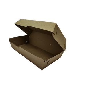 CAJA BIO PLANTILLA SANDWICH XL MARRON X UNIDAD