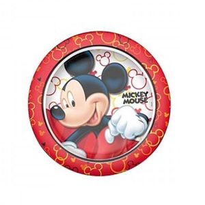 PLATO PLAYO INFANTIL MICKEY X UNIDAD