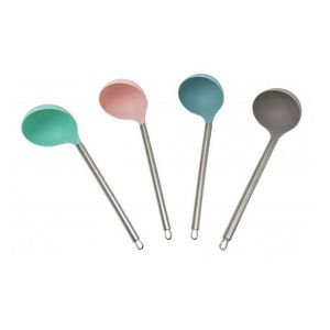 CUCHARON COCINA SIN AGUJEROS PASTEL X UNIDAD
