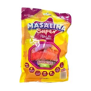 MASA MURESCO MASALINA SUPER 15 COLORES SURTIDOS X UNID