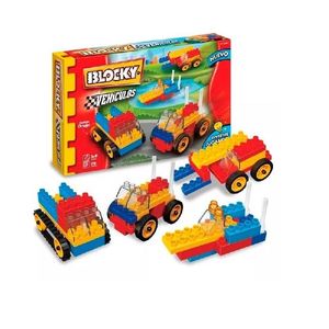 BLOCKY VEHICULOS 2 X UNIDAD